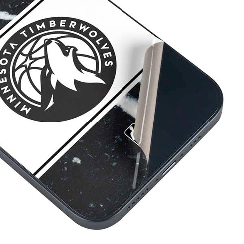 NBA Minnesota Timberwolves Marble iPhone 14 Plus Skin